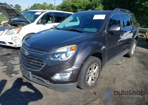2016 Chevrolet Equinox Lt из США, поврежденный, VIN 2GNALCEK5G6236871